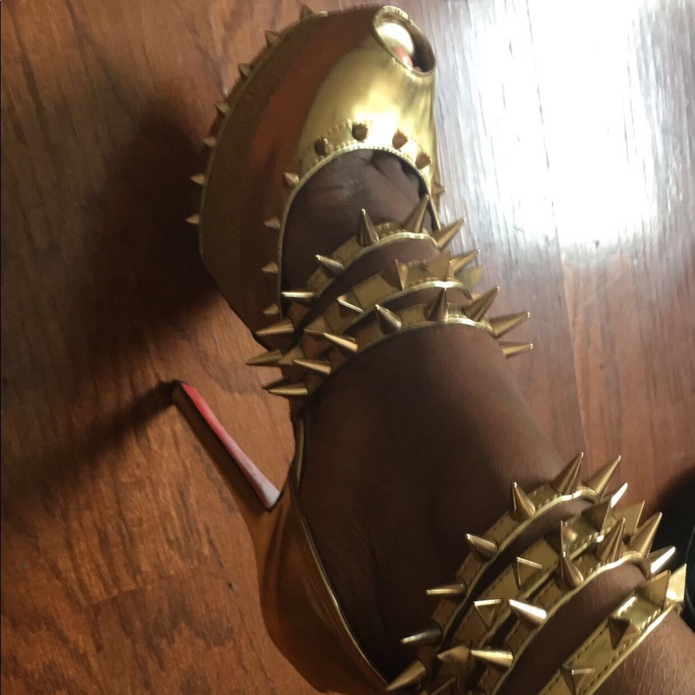Red Bottom Spiked Heels